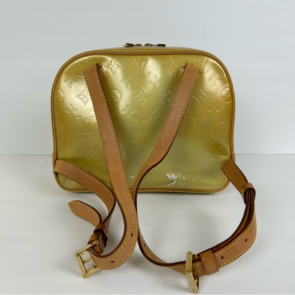 LOUIS VUITTON Monogram Vernis Murray Backpack Yellow - Picture 11 of 16